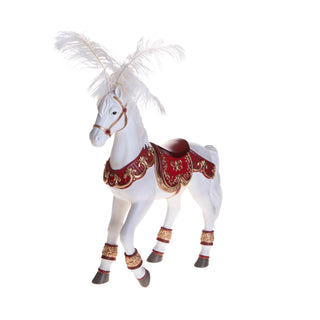 Cavallo Circense con piume